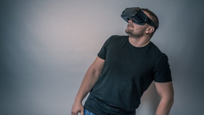 Framtiden för virtuell verklighet inom spelindustrin illustration