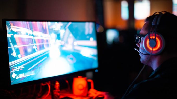 Artificiell intelligens och dess påverkan på spelbranschen illustration