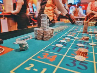 Skillnaden mellan online och fysiska casinon illustration